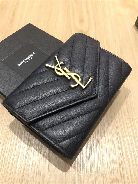 used ysl wallet|ysl handmade wallet.